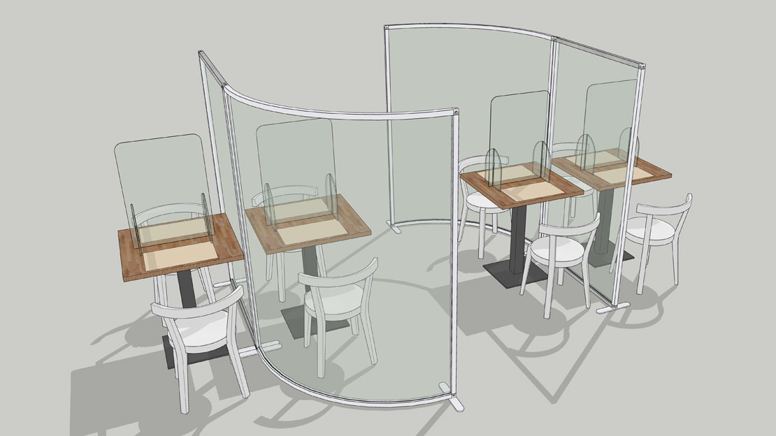 Pannelli Separatori Sicurezza