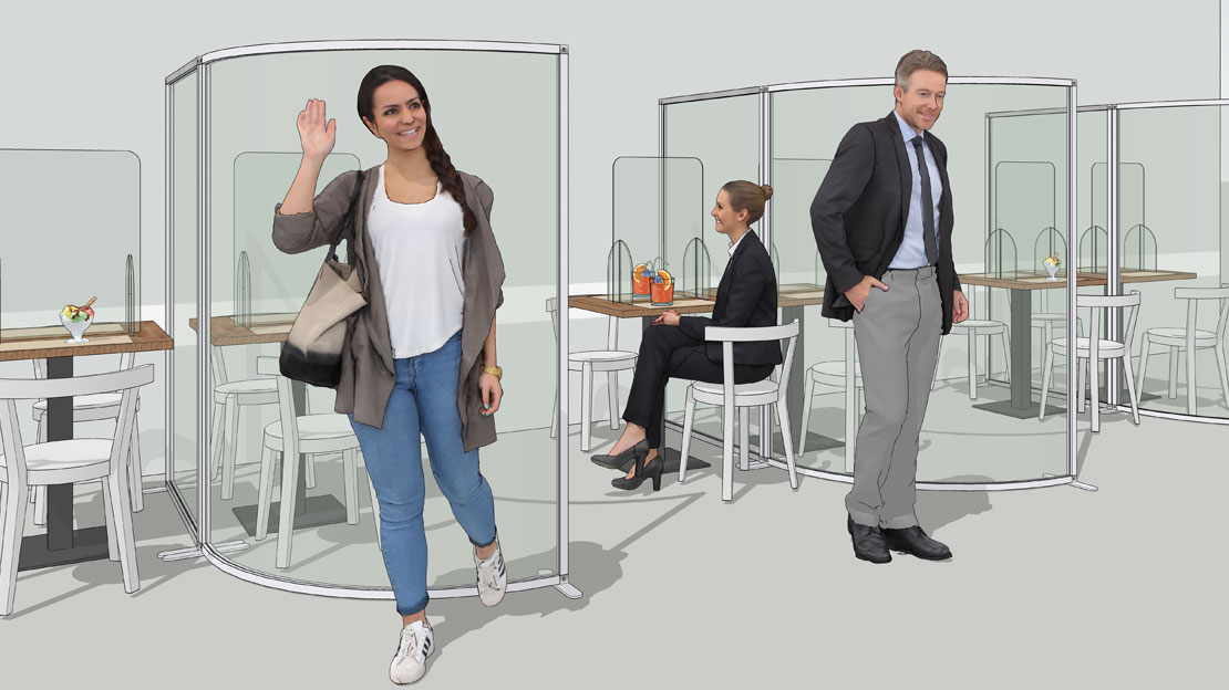 Pannelli Separatori Sicurezza