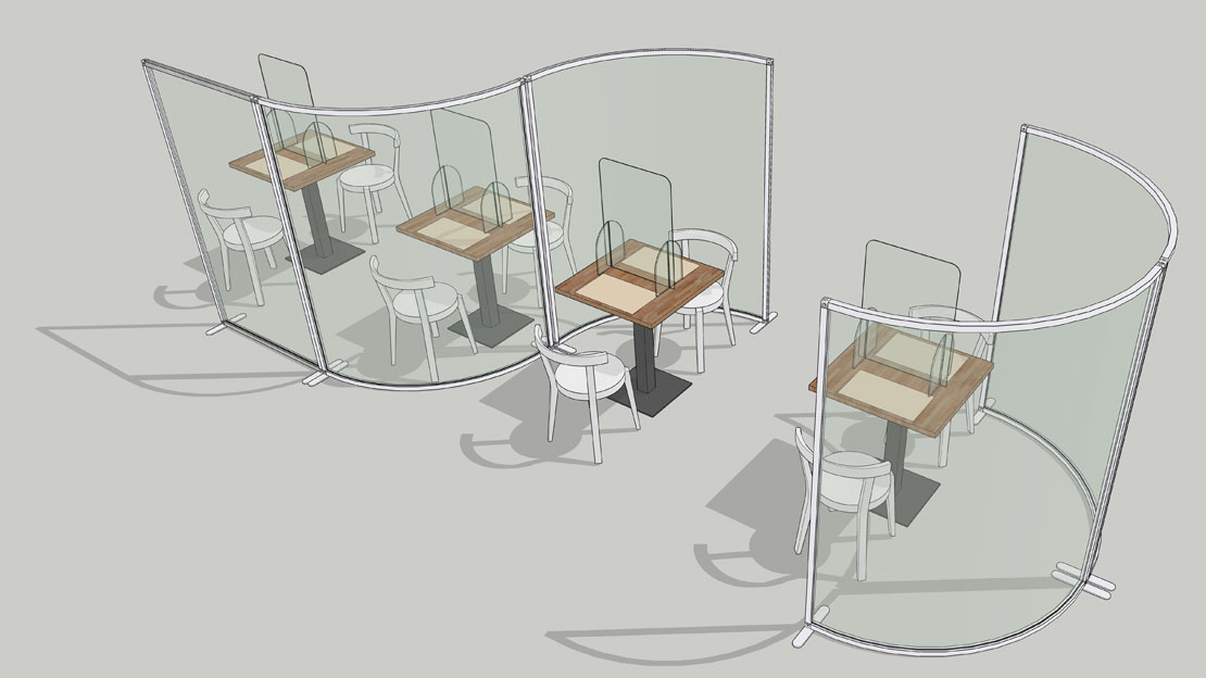 Pannelli Separatori Sicurezza